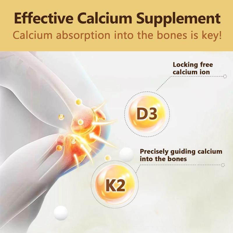 Vitamin D3K2 250 Veggie Softgels 2 in 1 5000 lU D3100mcg K2 MK7 for Healthy Bones Teeth Heart ImmuneSystem Calcium Absorption Top Selling Product