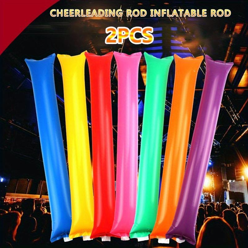 2PC Cheerleaders Cheering Inflatable Baton Cheer and Shout Props ...