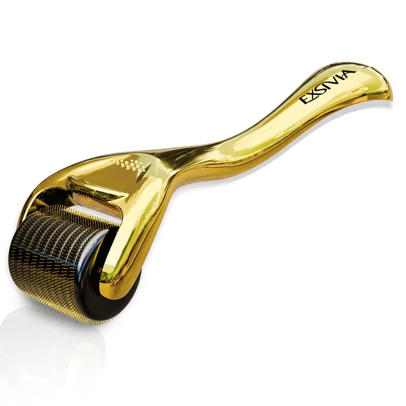 0.25mm Titanium Derma Roller For Beard Growth | Men's Facial Hair Tool