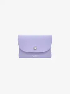 Minimal card holder wallet- Lavender