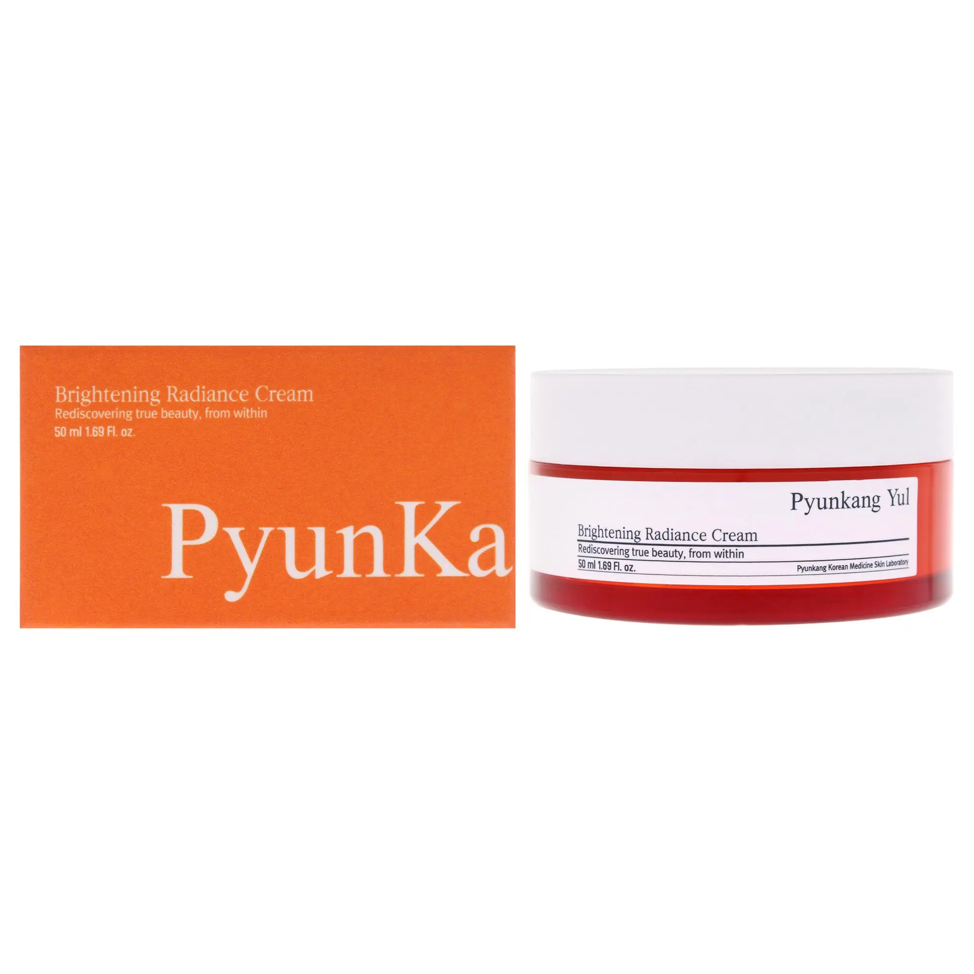 Pyunkang Yul Brightening Radiance Cream - Unisex Moisturizer, Face Care Product for Daily Use, 1.69 fl oz for Radiant Glow