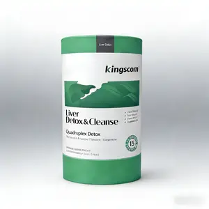 Kingscom Liver Detox & Cleanse - Antioxidant, Skin Brightening, Hangover Relief & Night Recovery-Glowing Skin, Hangover Cure for Late Nights