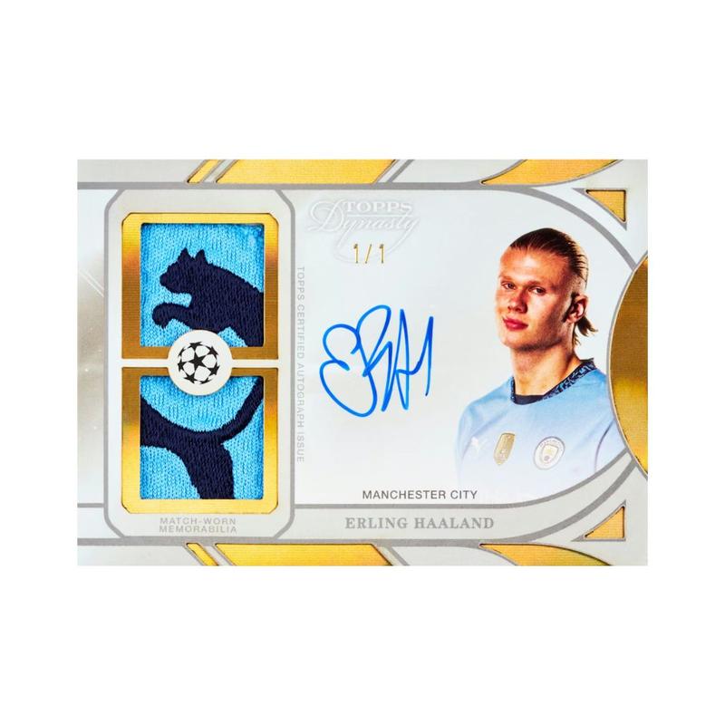 2024-25 Topps Dynasty UEFA Club Competitions Soccer FULL CASE (5 BOXES)