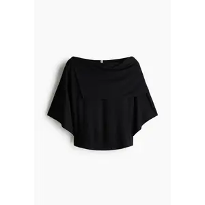 H&M Cape-detail jersey top