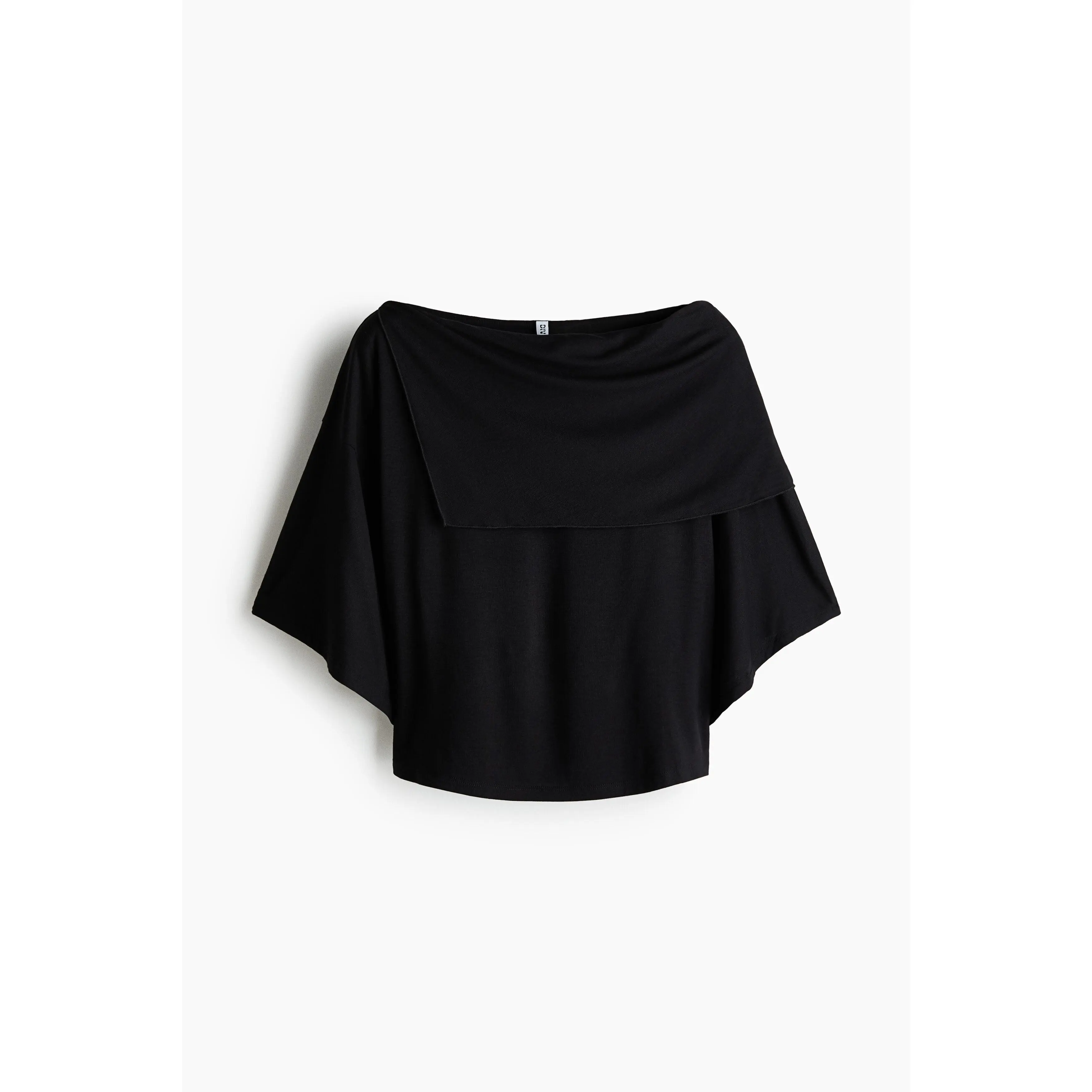 H&M Cape-detail jersey top