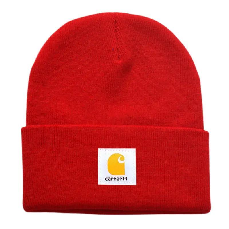 Carhartt hats New Fall & Warm for Outdoor Activities Stylish & Winter Printed Knit Beanie for Adults Windproof