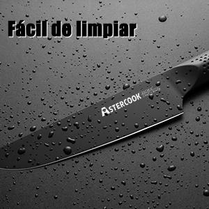 【valorant beta knife】Astercook 15-Piece Chef Knife Set, German Stainless Steel Handle, Rustproof, Black Block Storage, Includes Various Knives, Length 8 Inches Kitchenware