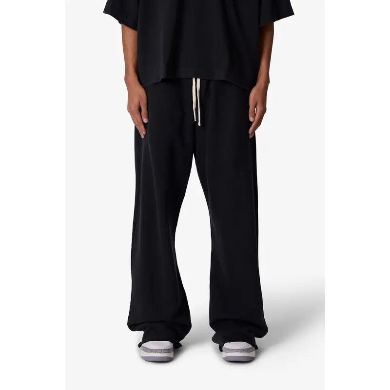 mnml Ultra Baggy Heavy Fleece Sweatpants - Washed Black