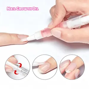 Nail Growth Oil Pen - Cuticle Protector with Fatty Acids Vitamins ,Moisturize Strengthen Brighten Nails