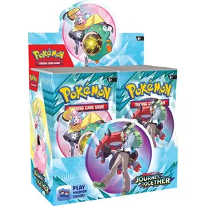 Pokémon English SV09 Journey Together Enhanced Booster Box CARDS LIVE OPENING