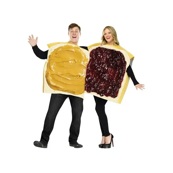 Adult Peanut Butter and Jelly Costume