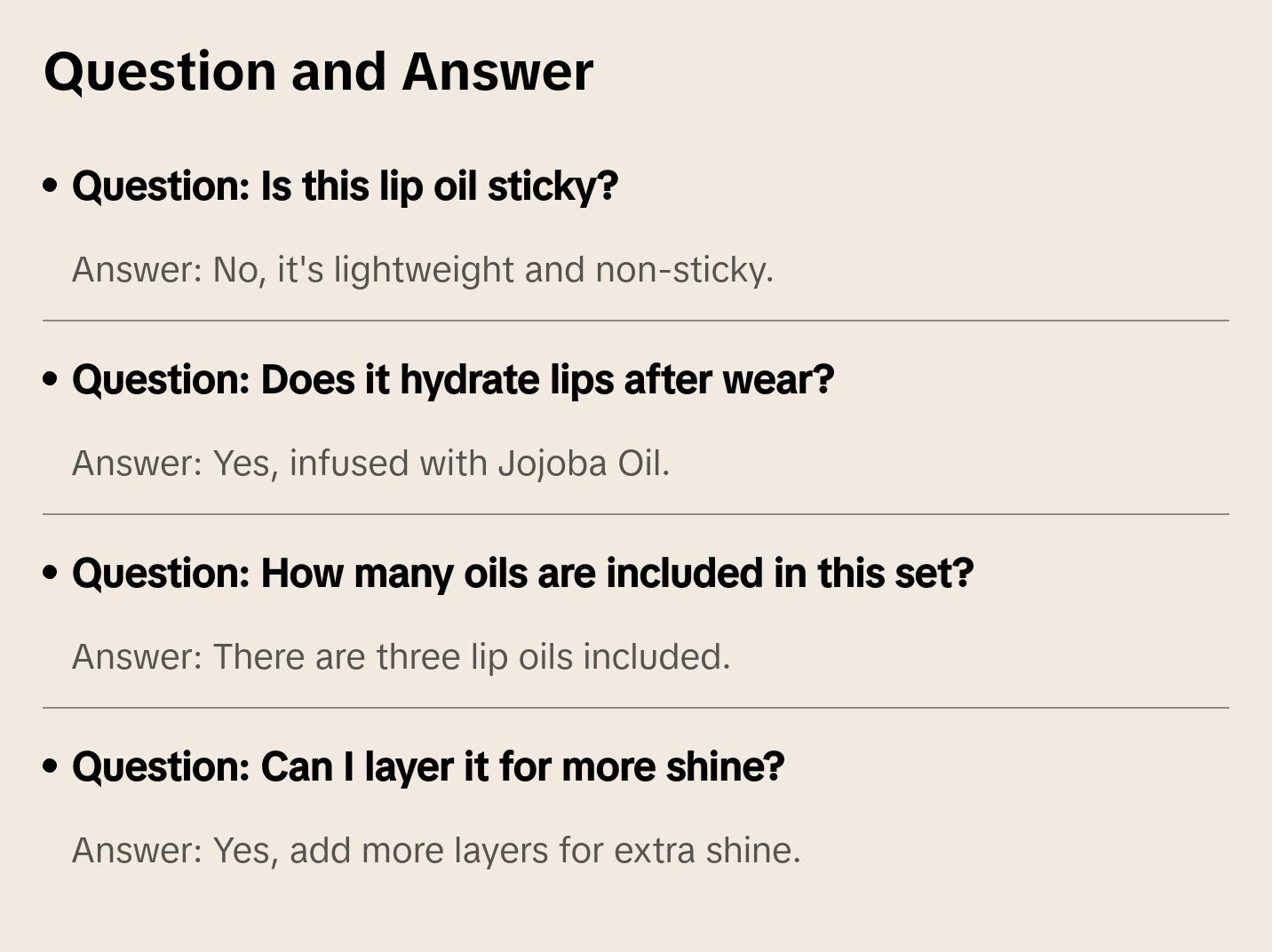 Lip Oil Trio - Glazed Glow Lip Oil Trio - Glazed Glow