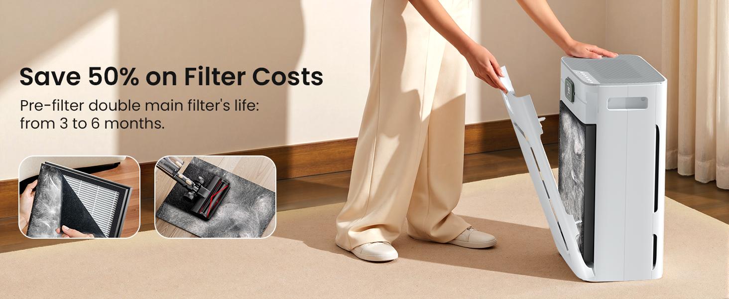 【2026 New Arrivals】Heapets P358 Pet Purifier for Home Large Room (Up to 2500 sq ft), H13 HEPA Double-Sided Filter, Cleaner for Pet Hair, Dander, Odor, Allergens, PM2.5, with Quality Monitor, Auto Mode, 5 Speeds, Ce, Apartment, Modern Family, Hair Removal, 【2026 New Arrivals】Heapets P358 Pet Purifier for Home Large Room (Up to 2500 sq ft), H13 HEPA Double-Sided Filter, Cleaner for Pet Hair, Dander, Odor, Allergens, PM2.5, with Quality Monitor, Auto Mode, 5 Speeds, Ce, Apartment, Modern Family, Hair Removal,