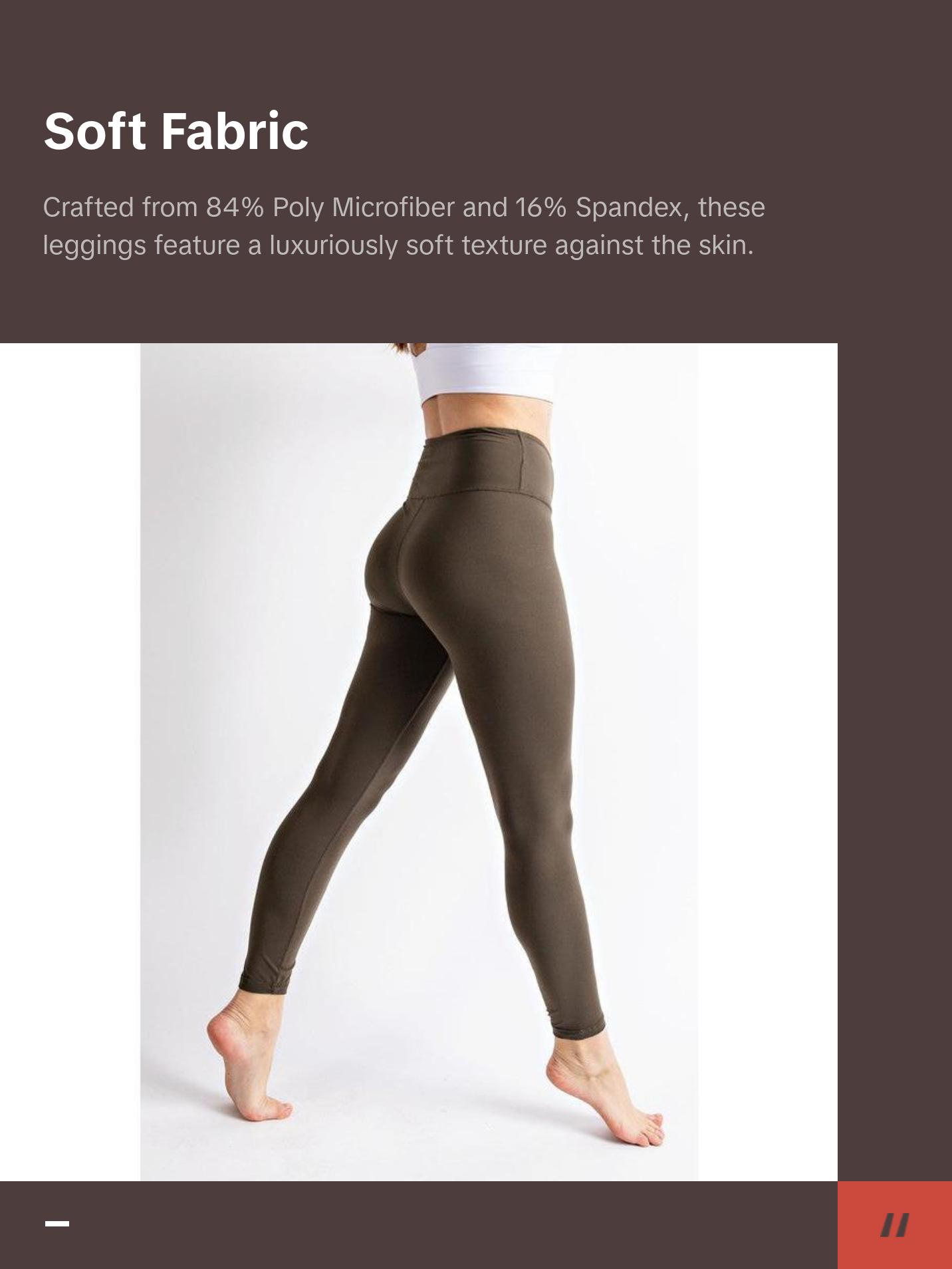 Butter Soft Basic Full Length Leggings