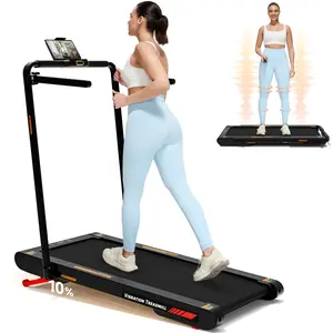 P3MAX Walking Vibration Pad with Foldable Handrail 5-in-1 Fitness Solution for Walking Jogging Vibration Massage and 2-Level Incline 2.5HP Brushless Motor