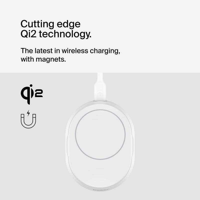 Belkin BoostCharge Pro Convertible Magnetic Wireless Charging Stand with Qi2 15W