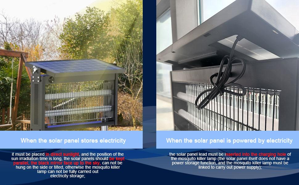 The new solar outdoor mosquito-killing lamp saves electricity and worry-free. It can be protected at any time in the countryside, courtyards, camping, fishing, and picnics. The most romantic gift to protect your family