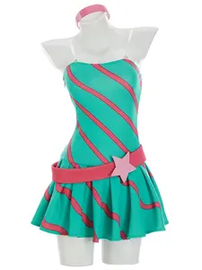 Official Licensed Winx Club Stella Casual Outfits Cosplay Costume