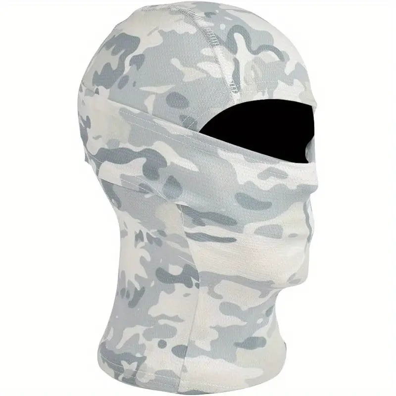 Full-face balaclava hood headgear suitable for sport riding motorcycles