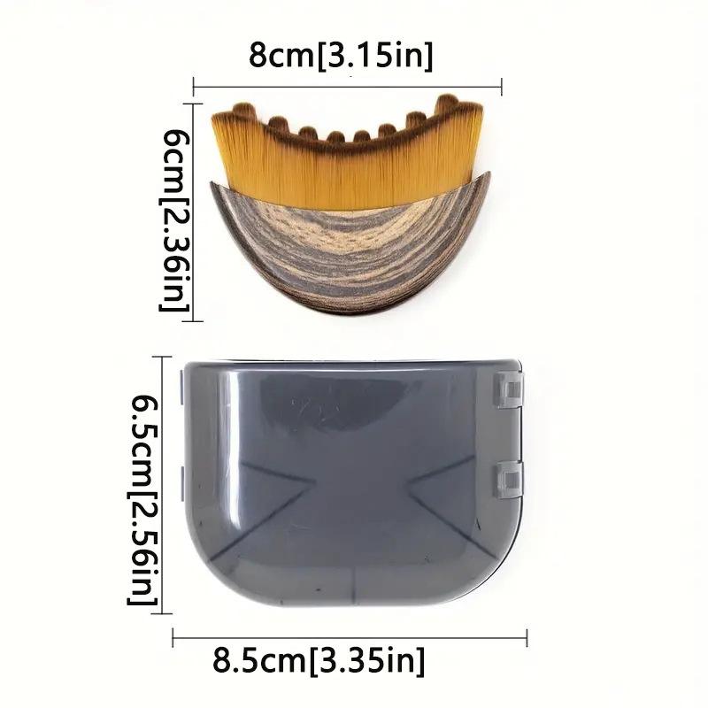 Lymphatic Contour Face Brush for Jawline & Chin Sculpting - Dry Brushing Massager for Lymphatic Drainage & Facial Fatigue Relief, Eronomically Designed to Fit The Skin Precisely (1PCS) Beauty Roller