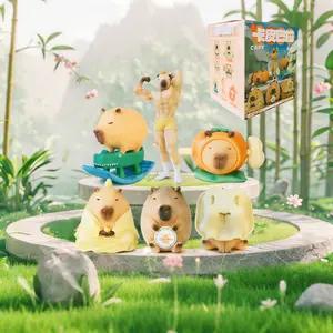 【New Arrival】LUCK MOAI Cute and fun Capybara trendy blind box, adorable figurines, Collectible Toys, Valentine’s Day Gifts