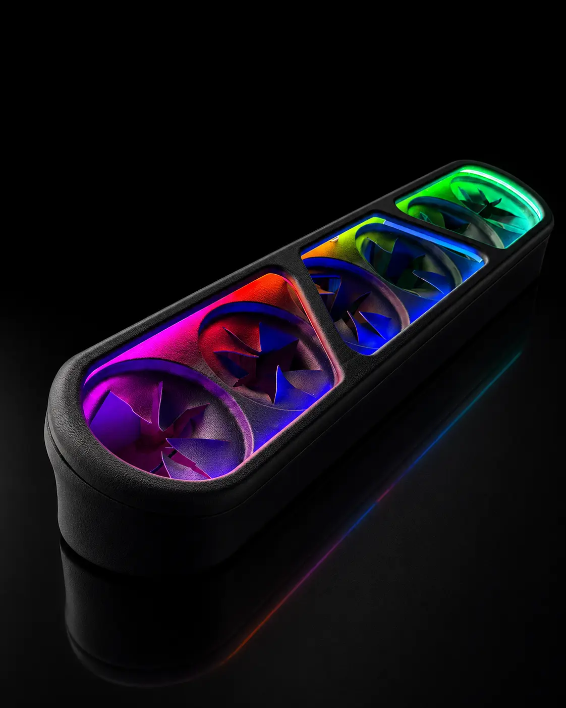BOLT ON SPEAKER RACK WITH LED INSERT - Gorilla Knobz V4 Module
