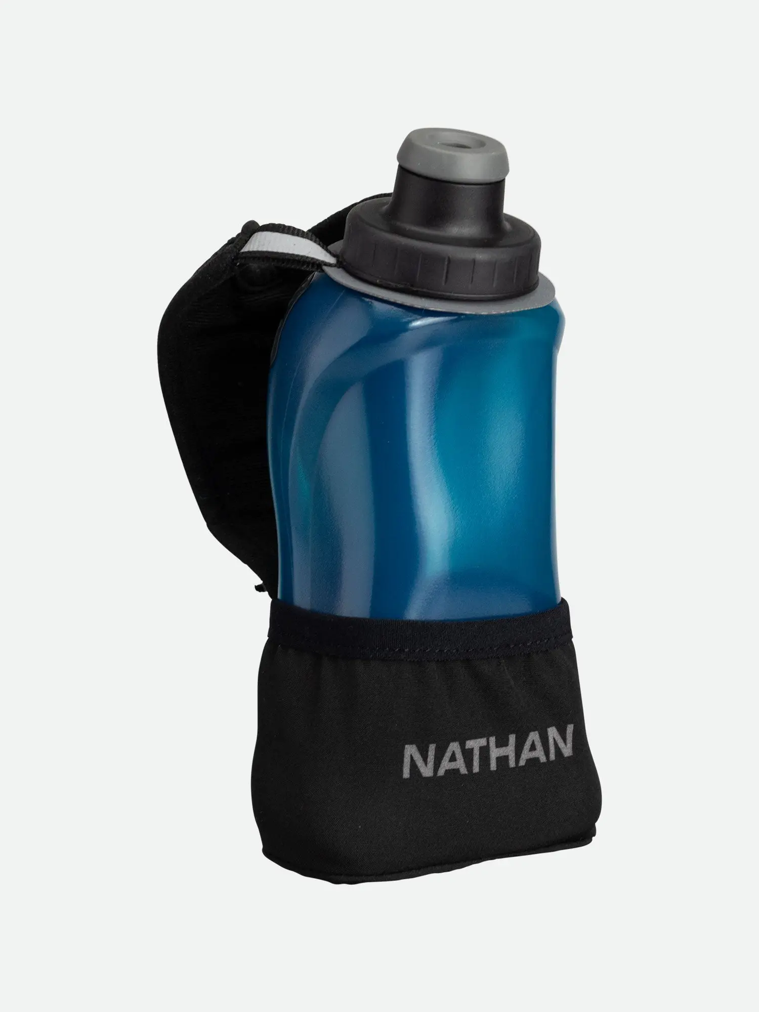 NATHAN QuickSqueeze Lite 12oz Handheld Insulated Sports Water Bottle, Push-Pull Blast Valve for Hydration, Insulated Sports Water Bottles, Running Water Bottle, Lightweight Water Bottle