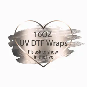 Cup Wraps UVDTF 16OZ Cup Stickers for Phones and Computers