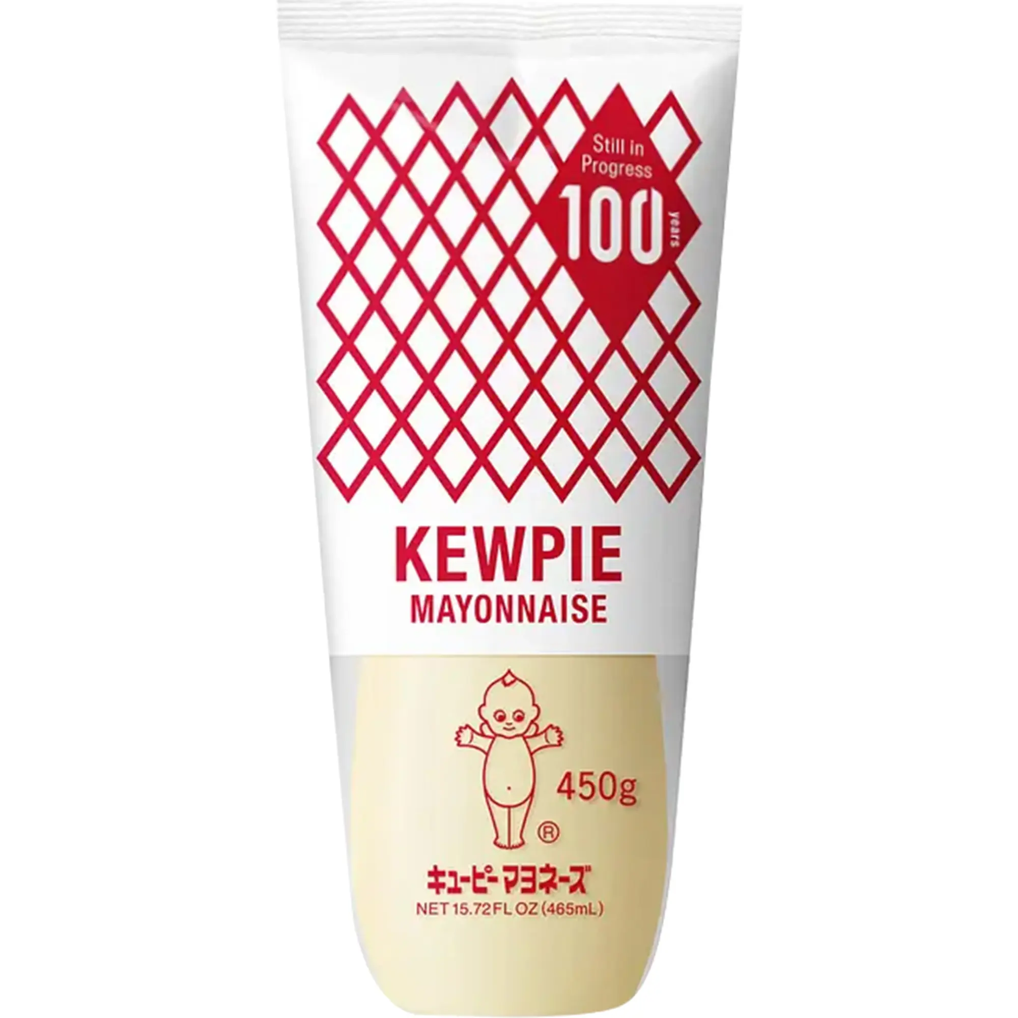 Kewpie Japanese Traditional Sweet Mayonnaise - Egg Yolk-Based Creamy Tangy Flavor Food, 15.75oz (450g) Squeeze Bottle for Sandwiches, Meals, Dips & Asian Salad Dressings