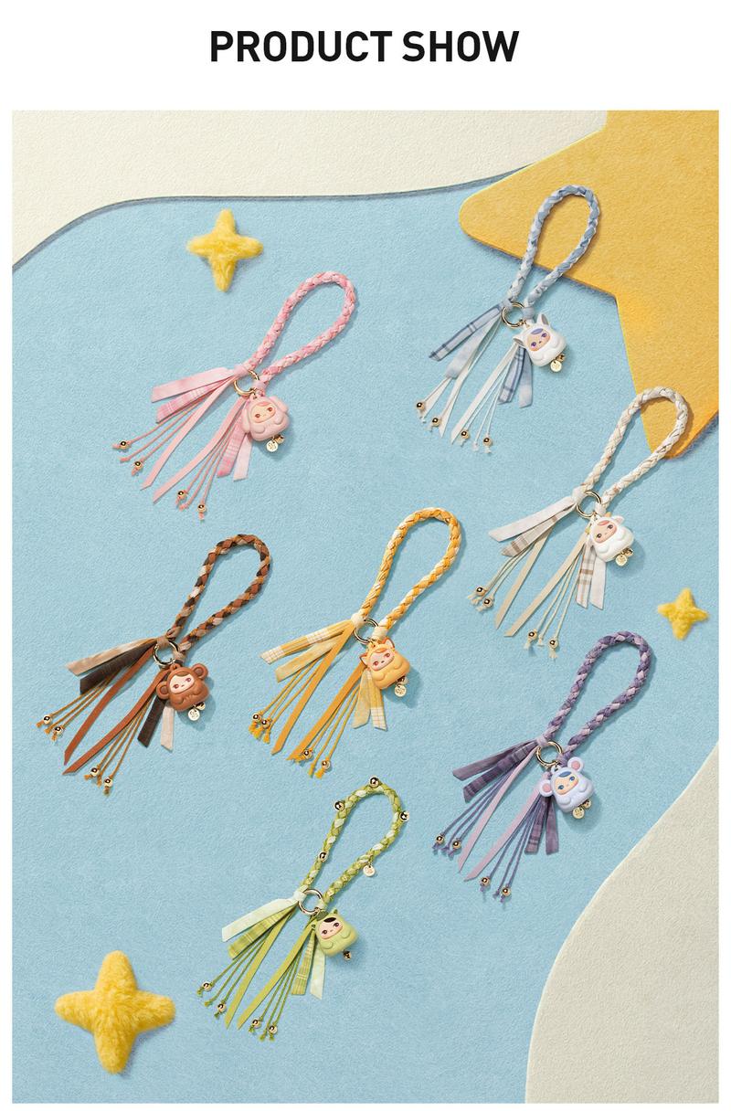 POP MART Pucky Tap Tap Babies Series-Pendant Blind Box