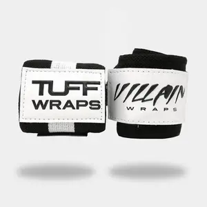 30" Villain Wrist Wraps - Black & White