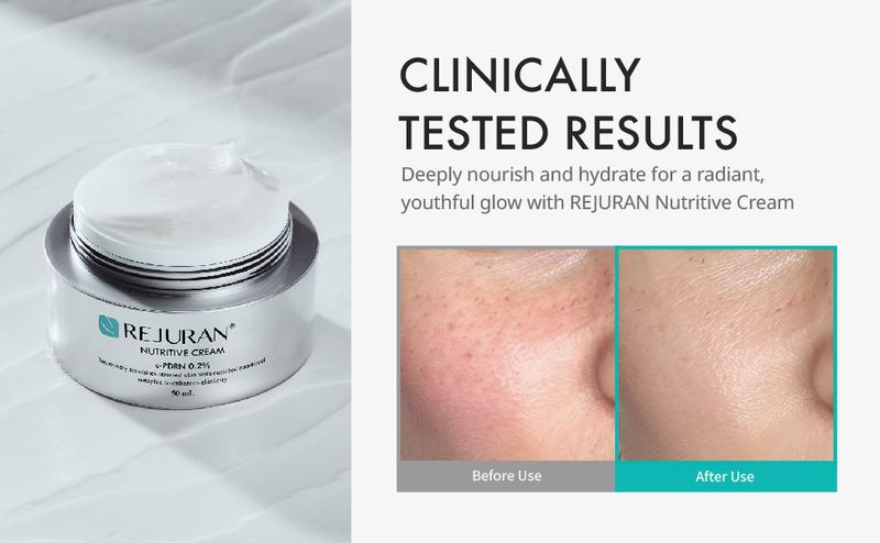 REJURAN Nutritive Cream, c-PDRN - Nourishing and Hydrating Facial Moisturizer for Youthful Skin, Clinically Developed Korean Skin Care (1.69 fl oz)