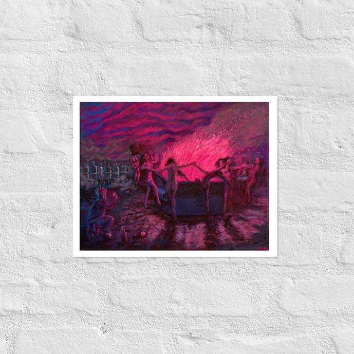 Nymphs - Enhanced matte paper - print only