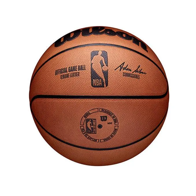 Wilson Official Game Milwaukee Bucks Full Size Basketball