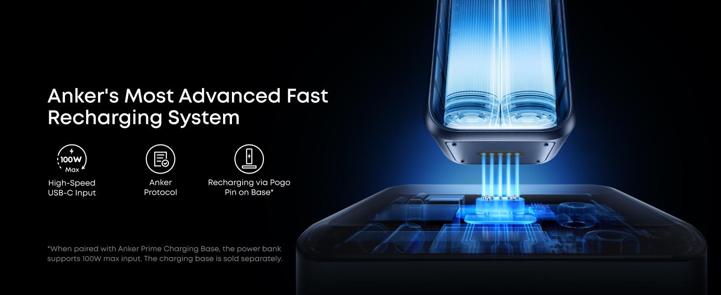 Anker Prime Power Bank, 20,100mAh/26,250mAh 3-Port Portable Charger with 220W/300W Max Output, Two-Way Charging, TSA-Approved, App Control, for MacBook, iPhone 17/16 Series, and More (Base Not Included) Anker Prime Power Bank, 20,100mAh/26,250mAh 3-Port Portable Charger with 220W/300W Max Output, Two-Way Charging, TSA-Approved, App Control, for MacBook, iPhone 17/16 Series, and More (Base Not Included)