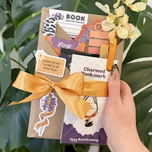 Handmade Blind Date with a NEW Book  |  Cozy Reading Ritual | Handmade Stickers & Bookmarks | Choose Your Genre | Filled with Bookish Goodies | Luxury Gifts for Book Lovers