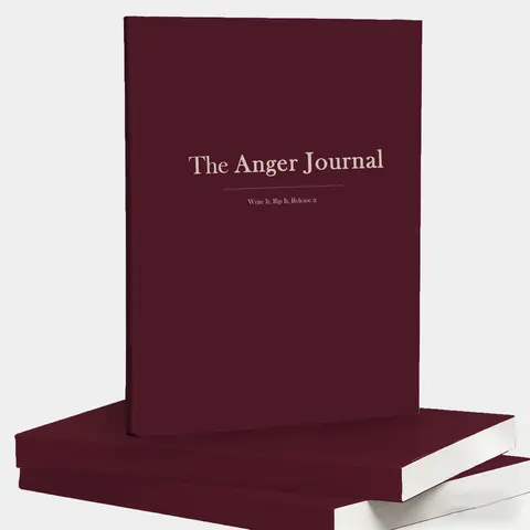 The Anger Journal: Write. Rip. Release. | A Guided Journal for Emotional Healing, Letting Go, and Finding Inner Peace