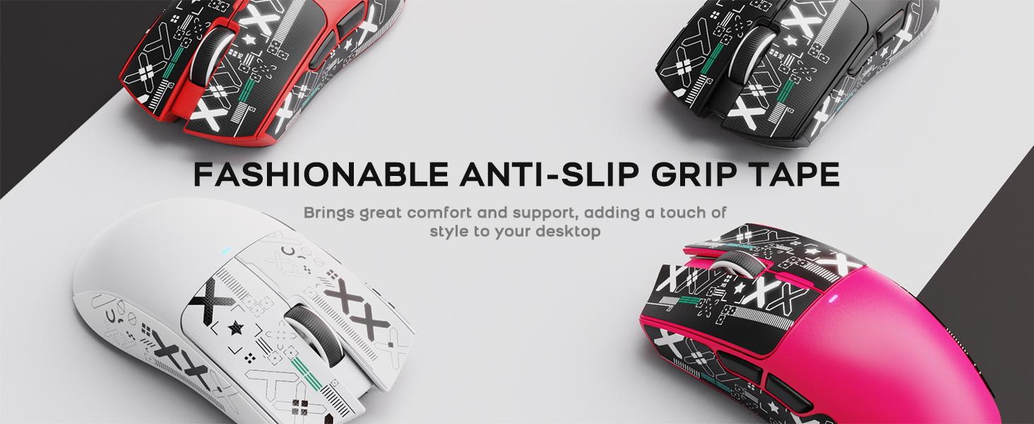 ATTACK SHARK X11SE Lightweight Wireless Gaming Mouse, 59g Tri-Mode BT/2.4G Wireless/Wired Gaming Mouse, PixArt PAW3311 Gaming Sensor, 22000 DPI, Office Mice with Tape for PC/Xbox/Win/Mac (Black)
