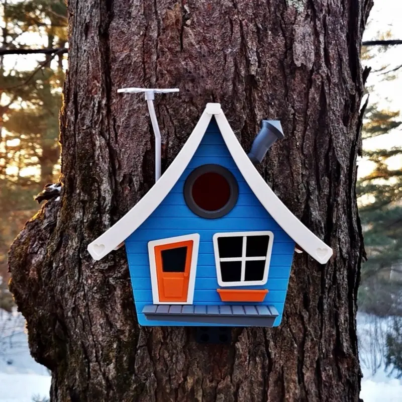 3d Printed Tooned Bird House