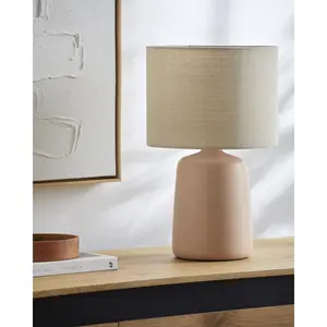 Livabliss Elio Modern Accent Table Lamp, 16"H x 10"W x 10"D