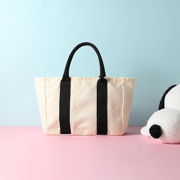 MINISO SNOOPY Summer Travel Collection Handbag Cute Anime Beagle Puppy Character Big Capacity for Holiday Vacation for Work School