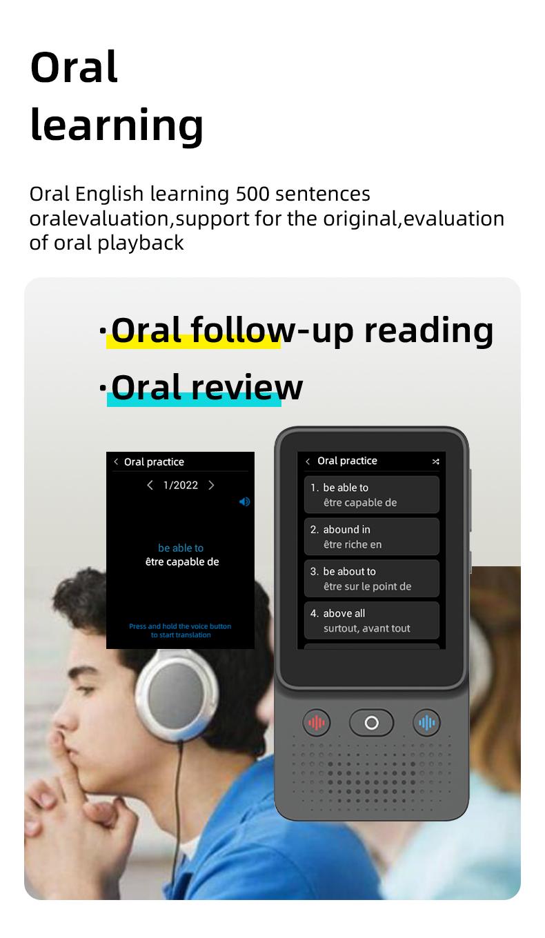 2026 Newest Portable Al Language Translator Device | No Additional Charges | Translation Does Not Require a Signal Source | Translate 138 Languages with WiFi | Translation Multi-Language Touchscreen Translator 2026 Newest Portable Al Language Translator Device | No Additional Charges | Translation Does Not Require a Signal Source | Translate 138 Languages with WiFi | Translation Multi-Language Touchscreen Translator
