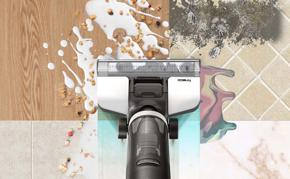 Tineco Replacement 2 HEPA Assembly & 2 Brush Roller Set for iFLOOR 3 Series, Floor ONE S3 Series Cordless Wet Dry Vacuum Cleaner (Not Compatible with Any Other Model)