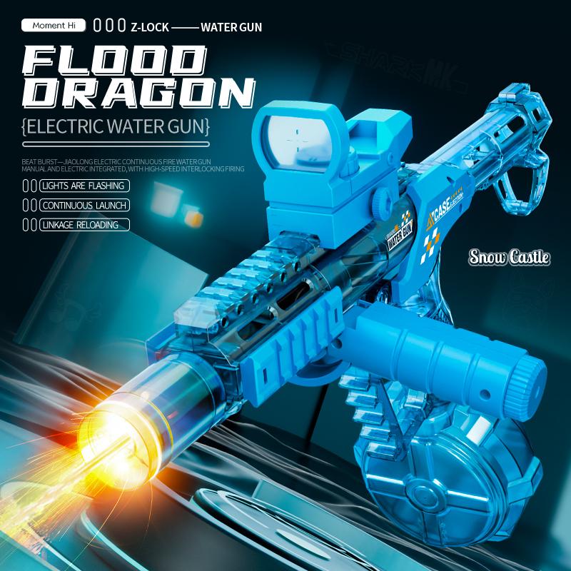 Ultimate Battle Powerful Electric Water Gun, Automatic Squirt Gun with Glowing Realistic Muzzle 320cc High Capacity, Up to 32 FT Range, Outdoor Summer Party Toy for Adults &Kids Toys for Christmas Gift, Halloween Present, Black Friday Gifts Ultimate Battle Powerful Electric Water Gun, Automatic Squirt Gun with Glowing Realistic Muzzle 320cc High Capacity, Up to 32 FT Range, Outdoor Summer Party Toy for Adults &Kids Toys for Christmas Gift, Halloween Present, Black Friday Gifts