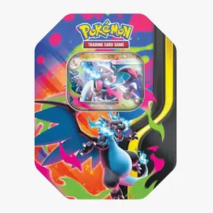 Pokemon Mega Charizard Tin (Mega Charizard X)