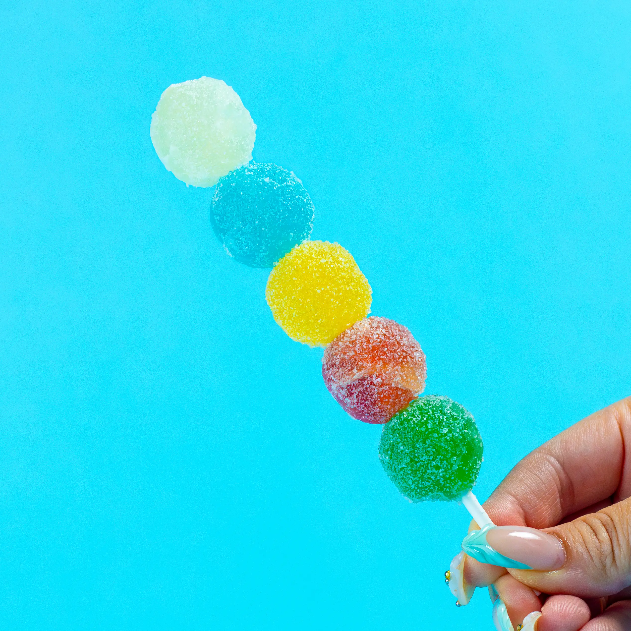 Sour Sizzle Pops – Edible Crystal Candy Collection