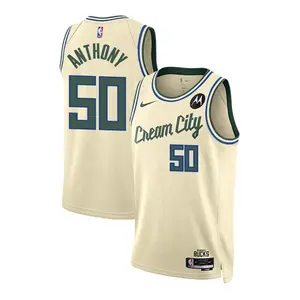 Nike 2025-26 City Edition Cole Anthony Milwaukee Bucks Swingman Jersey