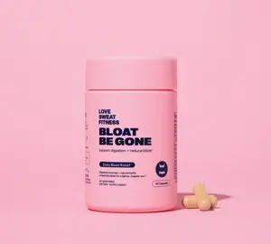 LSF Bloat Be Gone | Fast Daily Bloat Relief - Digestive Enzymes Capsules, 30 Day Supply | All Natural Dietary Supplement