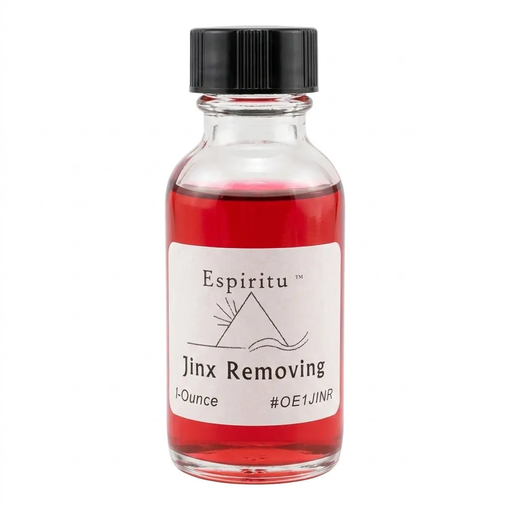 Jinx Removing Ritual Oil 1oz — Espiritu Uncrossing &amp; Hex Removal Oil