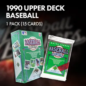 1990 Upper Deck Baseball Pack (15 Cards)